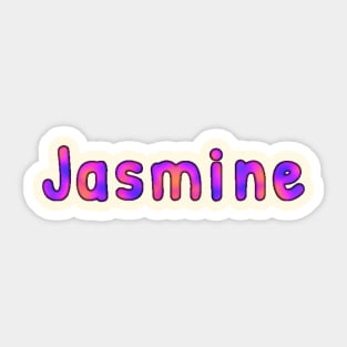 Jasmine Sticker